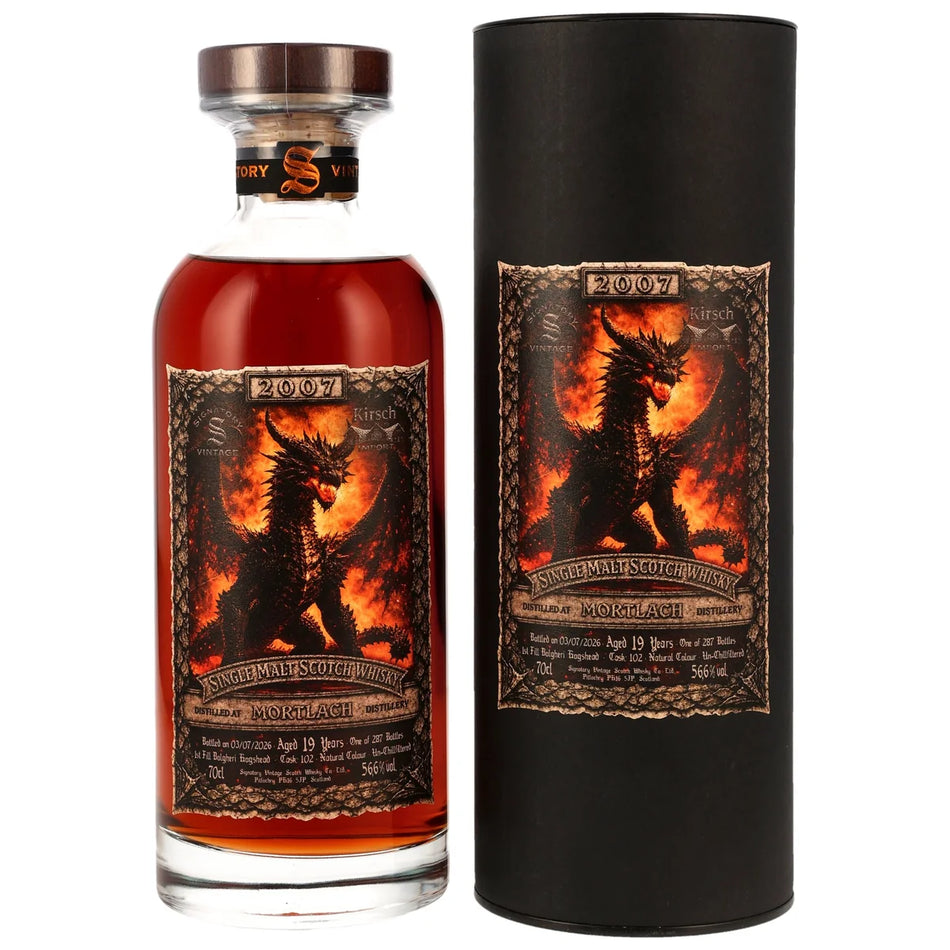 Mortlach Dragons Bolgheri Hogshead 19 Jahre 2007/2026 Whisky von Signatory Vintage