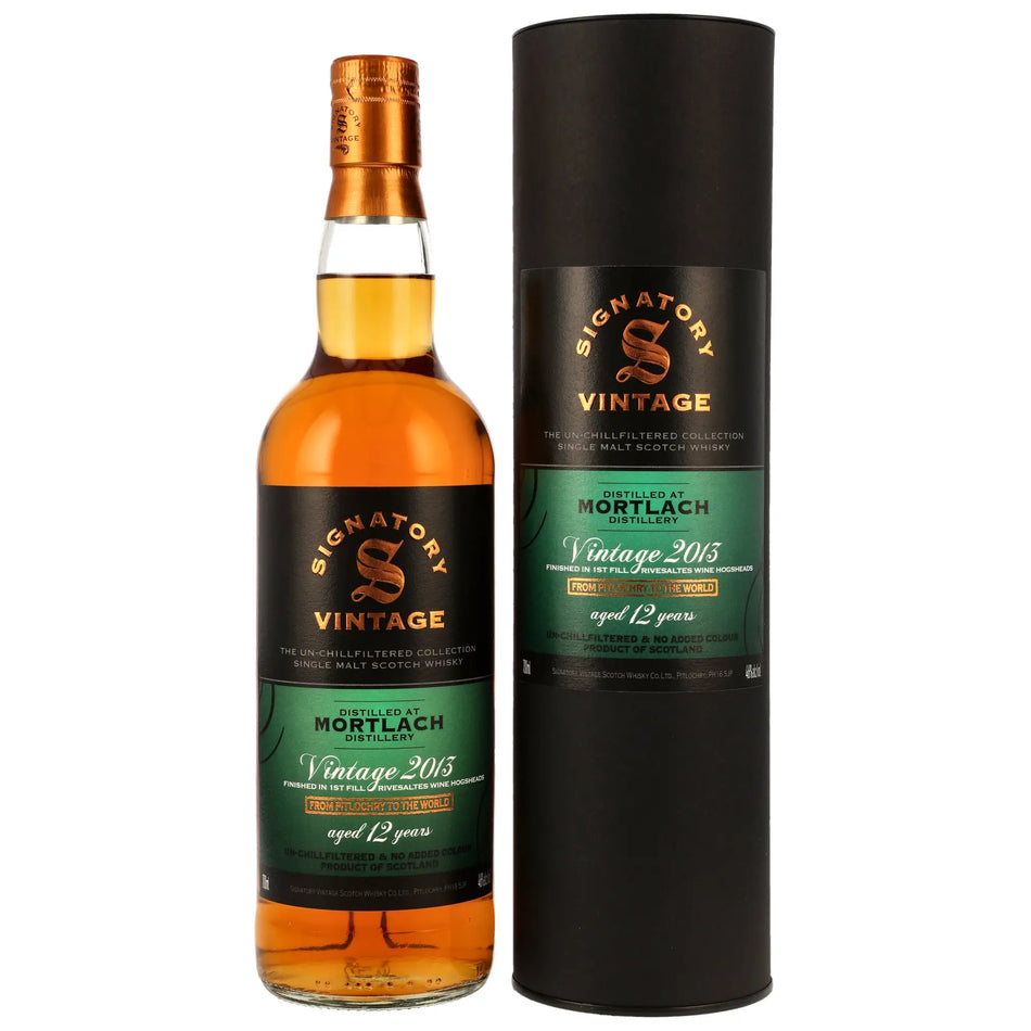 Mortlach Un-Chillfiltered 12 Jahre 2013/2026 Whisky von Signatory Vintage