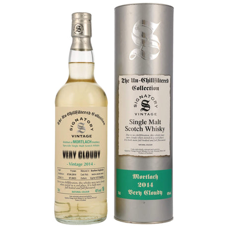 Mortlach Very Cloudy 9 Jahre 2014/2023 Speyside Whisky