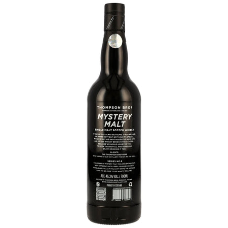 Mystery Malt Series #6 Thompson Bros. Single Malt Whisky