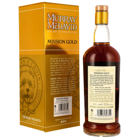North British Mission Gold 37 Jahre 1988/2026 Lowland Whisky