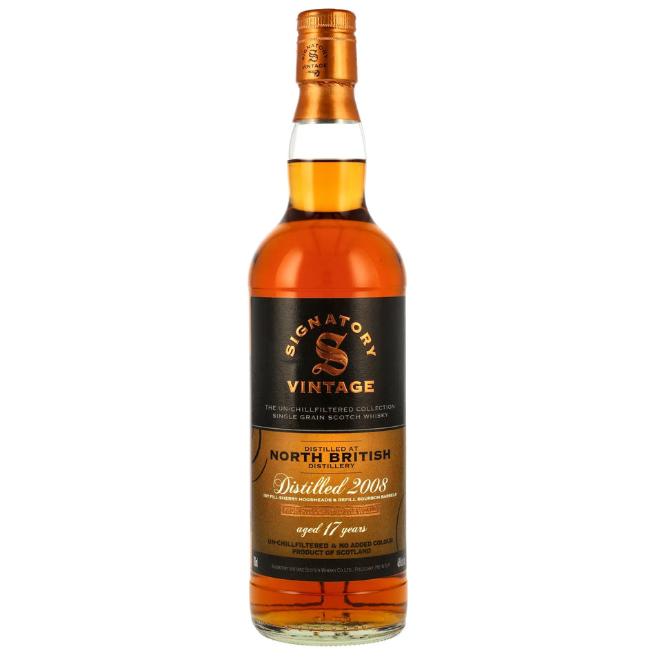 North British 17 Jahre 2008/2026 Single Grain Scotch Whisky