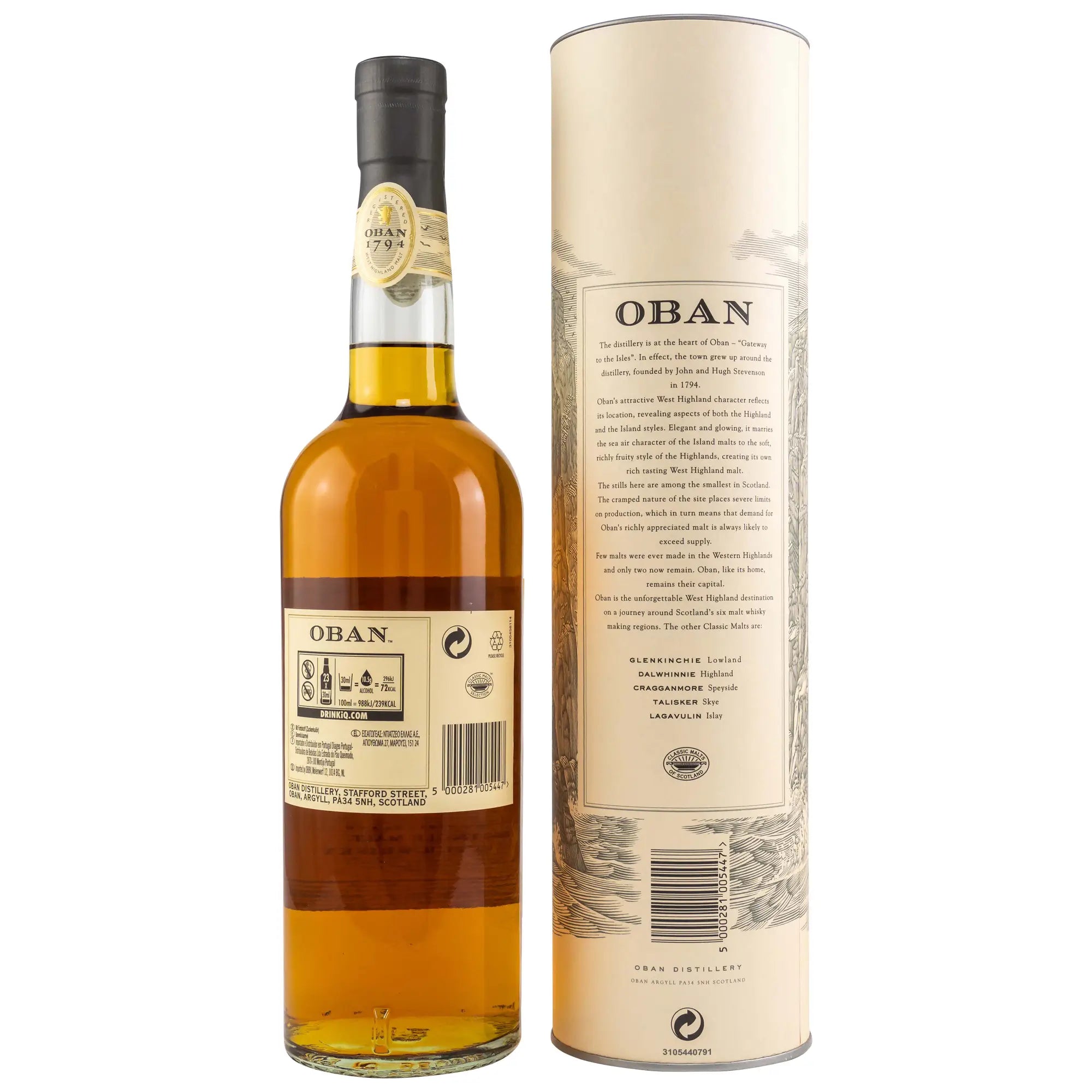 Oban 14 Jahre Single Malt Scotch Whisky