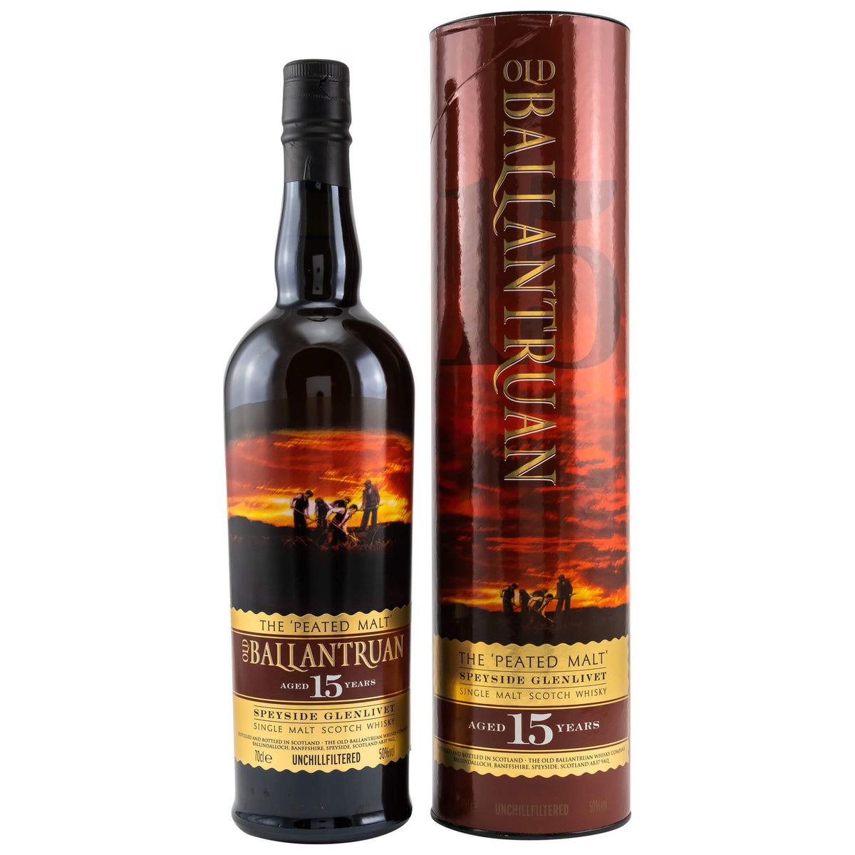 Old Ballantruan 15 Jahre Speyside Single Malt Scotch Whisky