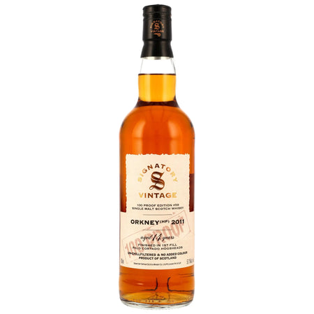 Vorderseite der Single Malt Whisyflasche Orkney (HP) 100 Proof Edition #59 14 Jahre 2011/2025