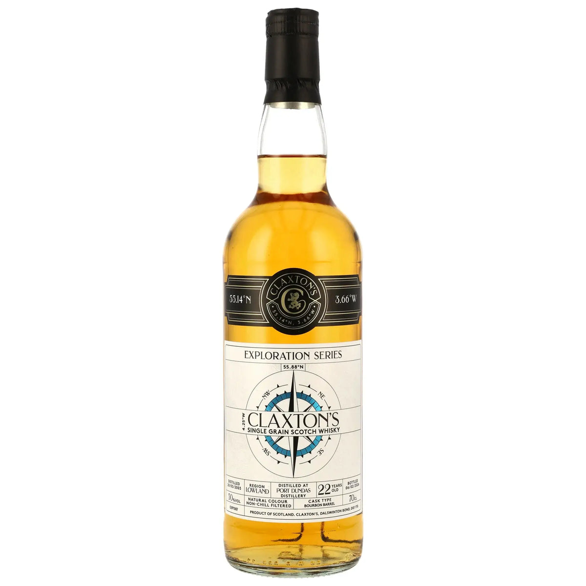 Port Dundas Exploration Series 22 Jahre 2003/2026 Single Malt Whisky von Claxtons