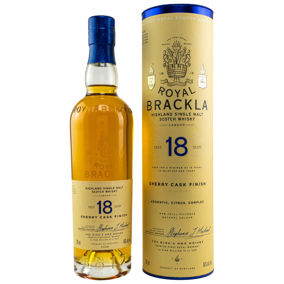 Royal Brackla 18 Jahre Highland Single Malt Scotch Whisky