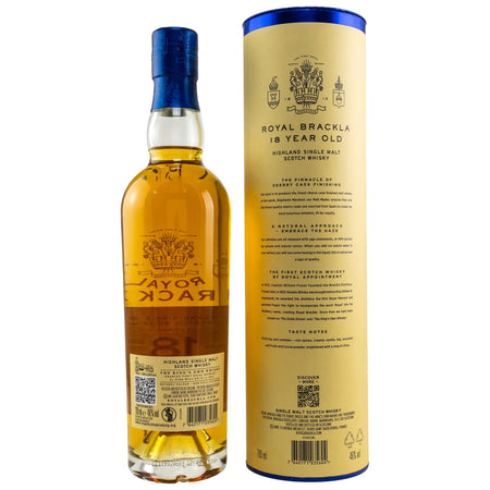 Royal Brackla 18 Jahre Highland Single Malt Scotch Whisky