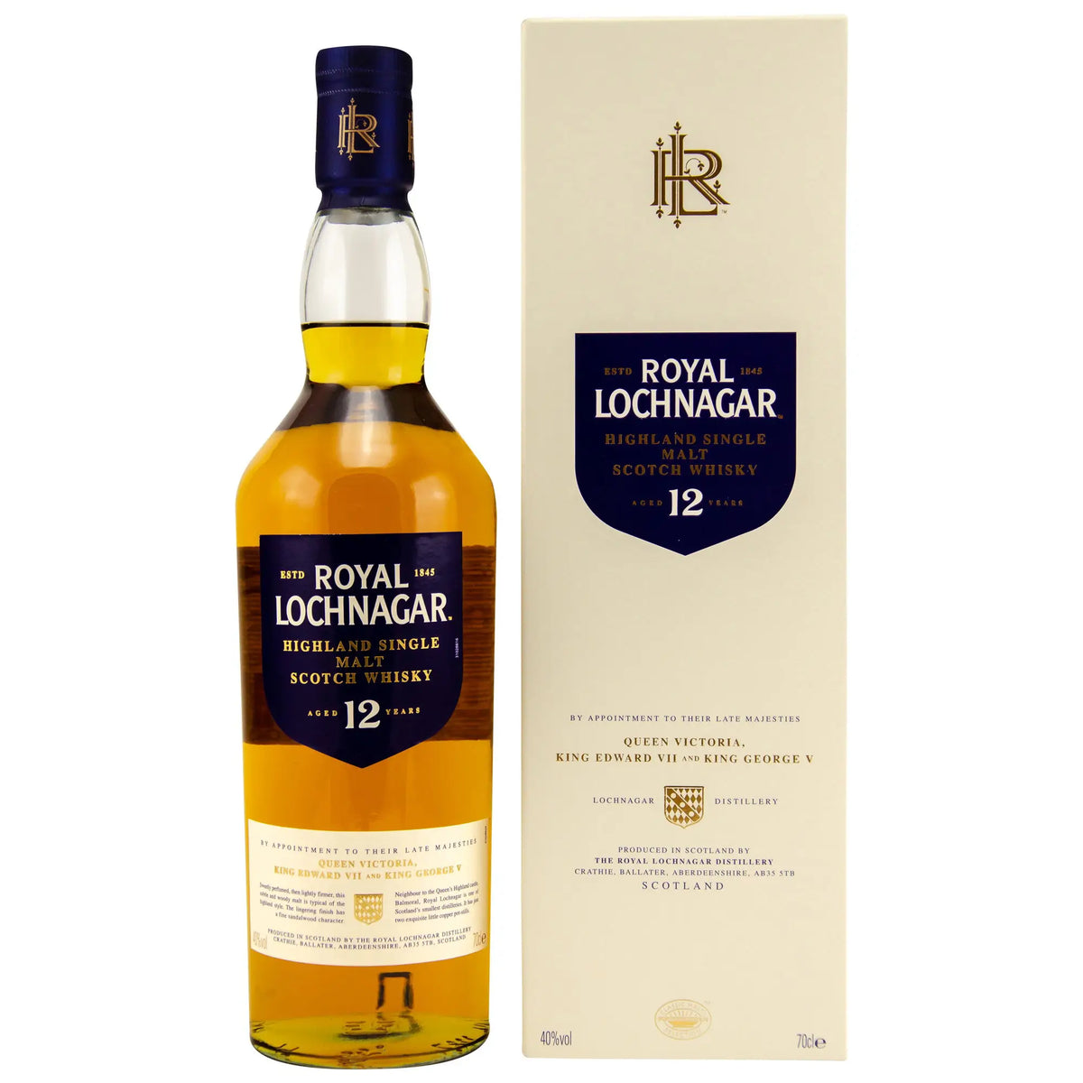 Royal Lochnagar 12 Jahre Highland Single Malt Scotch Whisky