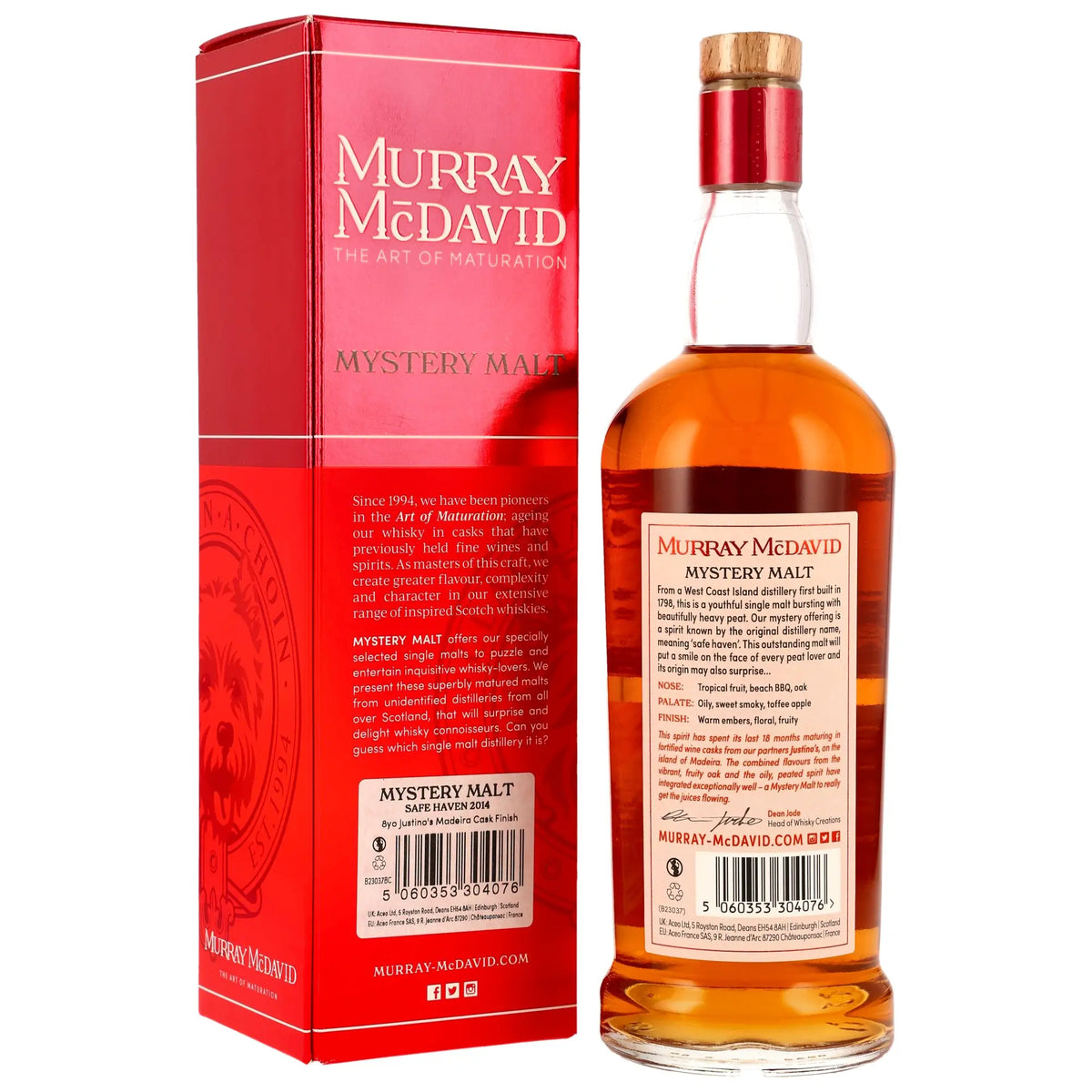 Safe Haven Mystery Malt 8 Jahre 2014/2023 Single Malt Scotch Whisky