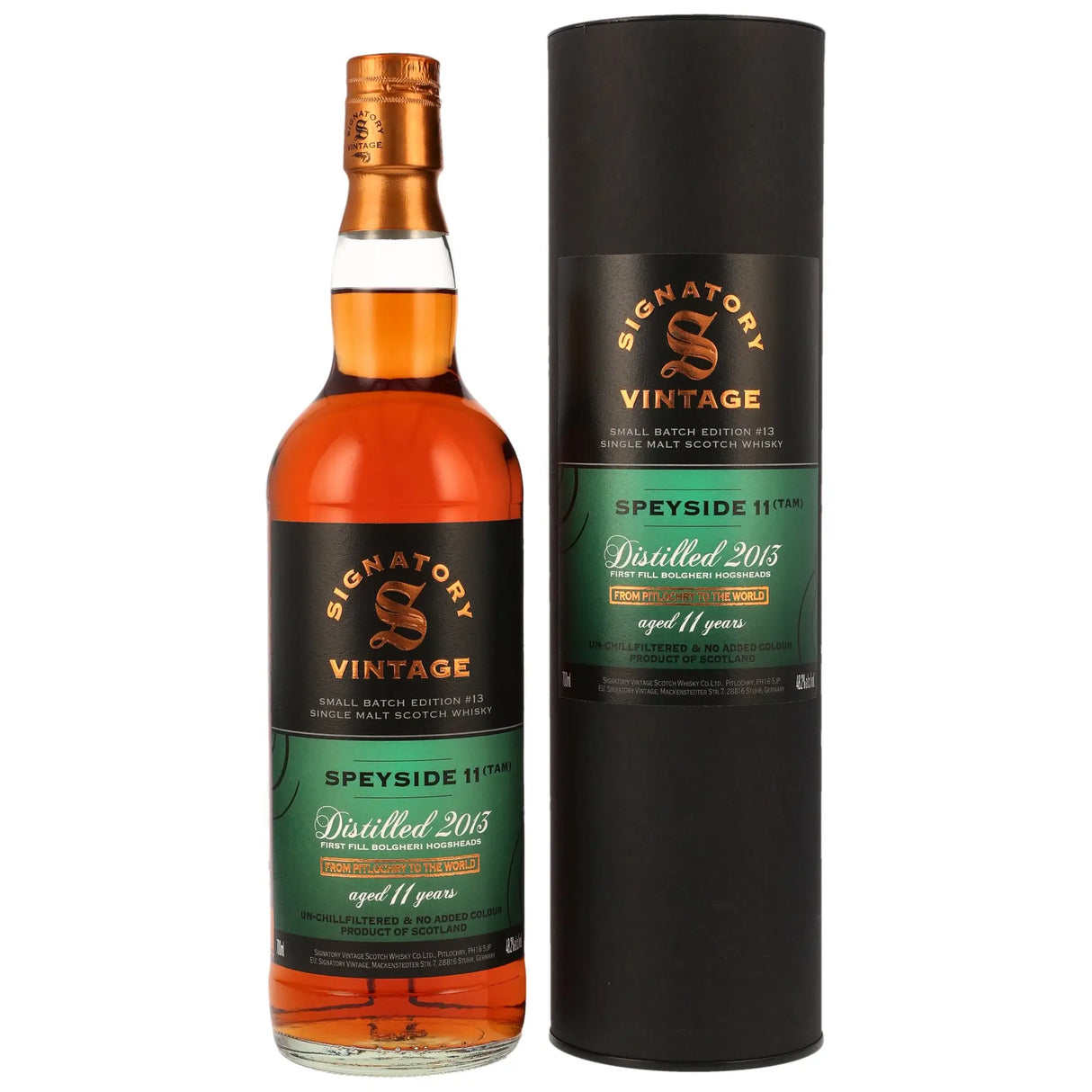 Secret Speyside (TAM) Small Batch Edition #13 11 Jahre 2013/2024 Single Malt Scotch Whisky