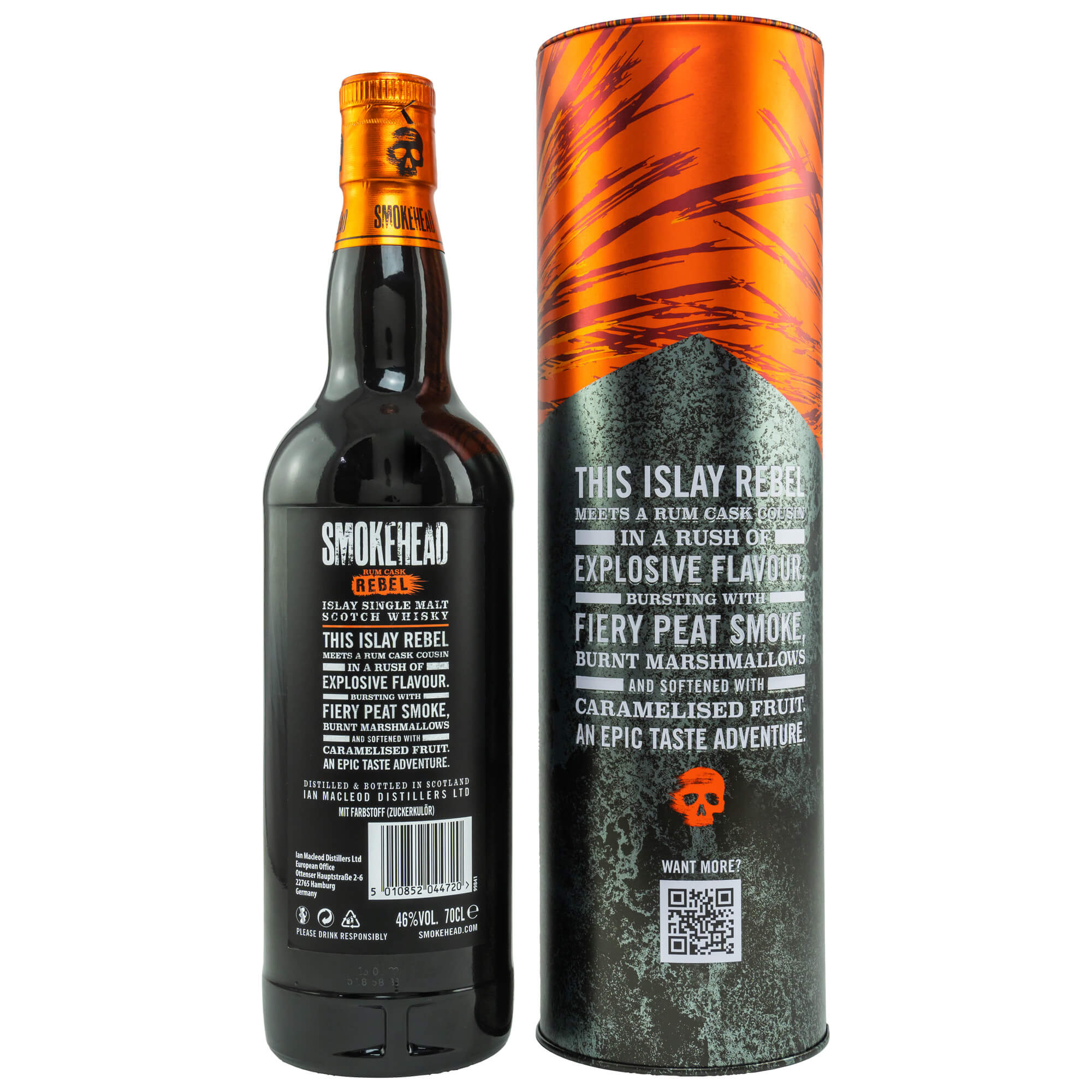 Smokehead Rum Cask Rebel Islay Whisky