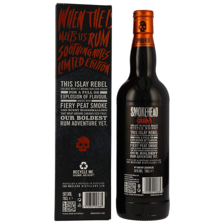 Smokehead Rum Cask Rebel XLE Islay Single Malt Scotch Whisky
