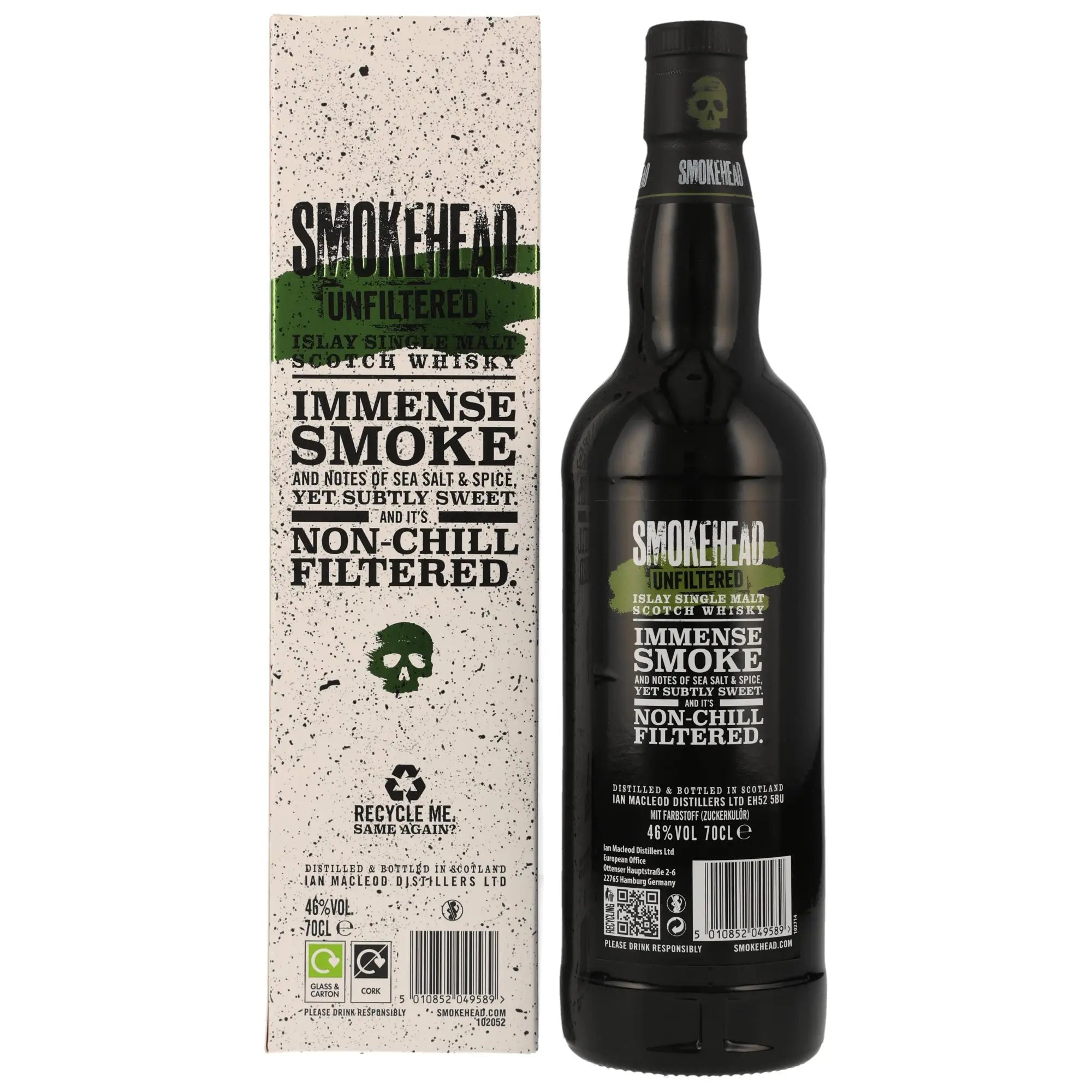 Smokehead Unfiltered Islay Single Malt Scotch Whisky
