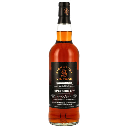 Speyside 17 (M) 100 Proof Exceptional Cask Edition #16 17 Jahre 2008/2026 Single Malt Whisky