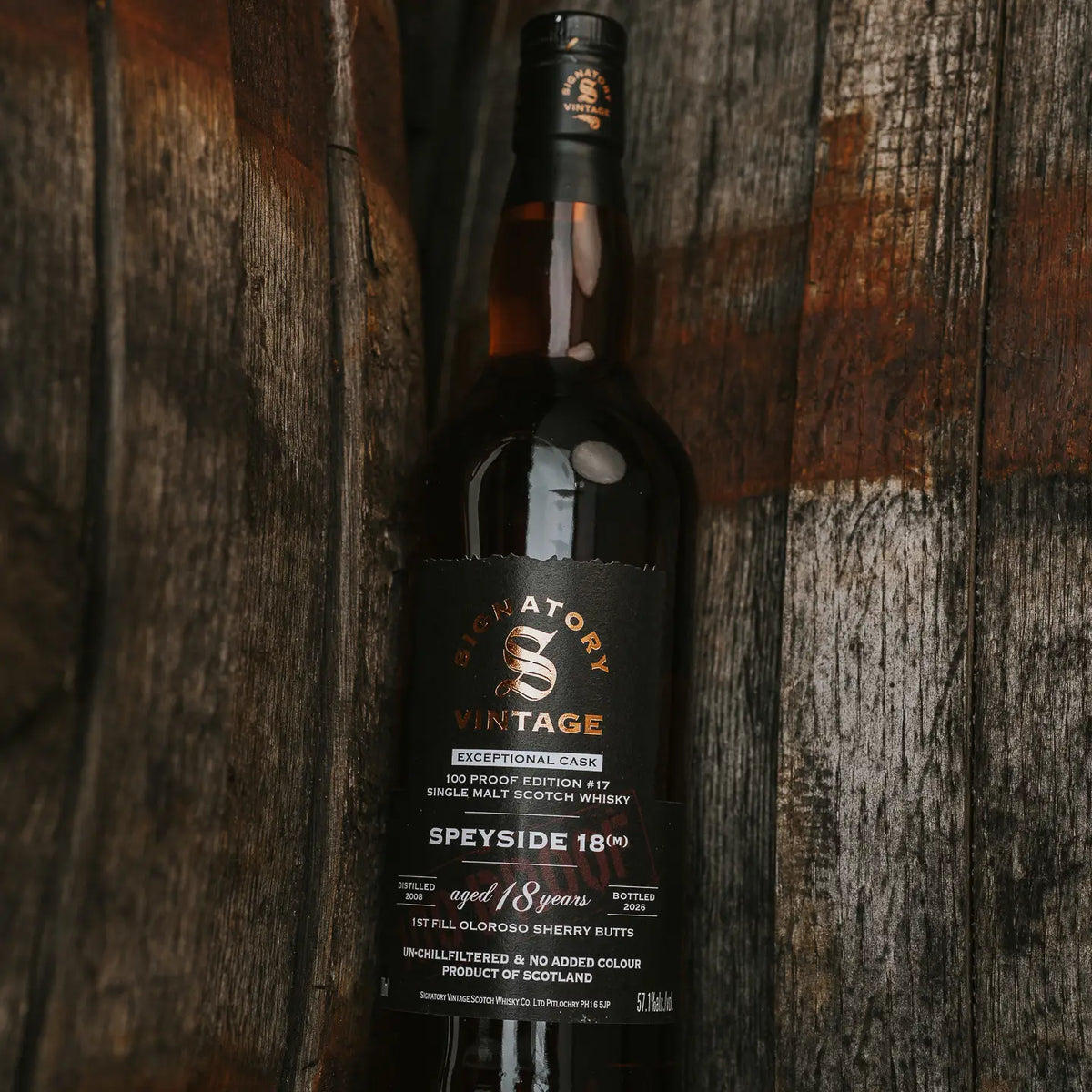 Speyside (M) 100 Proof Exceptional Cask Edition #17 18 Jahre 2008/2026 Single Malt Whisky
