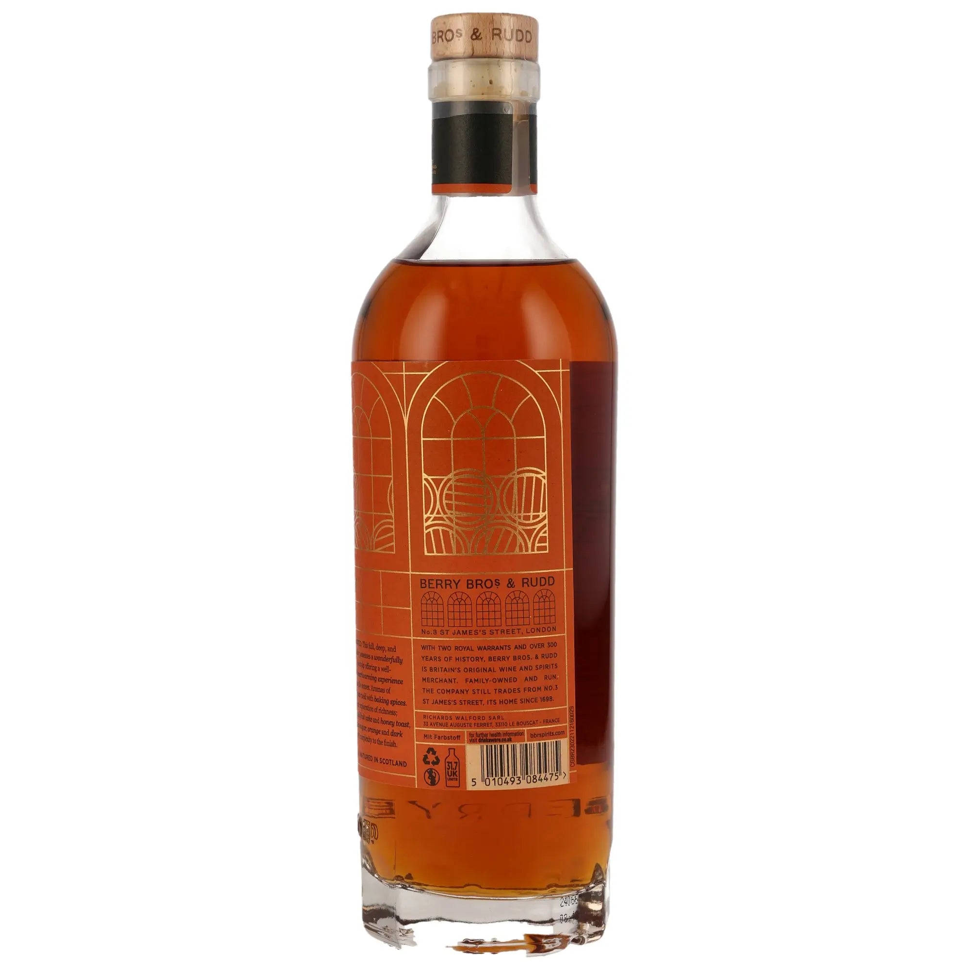 Speyside Sherry Cask 12 Jahre Berry Bros. &amp; Rudd Speyside Single Malt Scotch Whisky