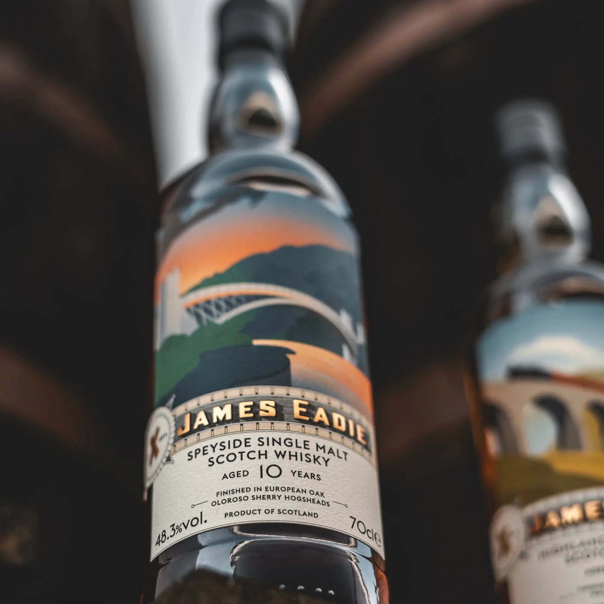 Speyside Single Malt (Dailuaine) James Eadie 10 Jahre Whisky