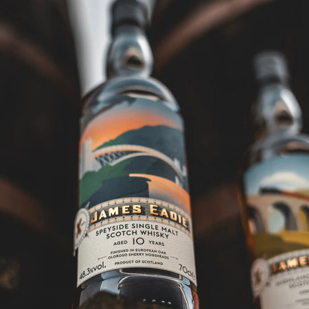 Speyside Single Malt (Dailuaine) James Eadie 10 Jahre Whisky