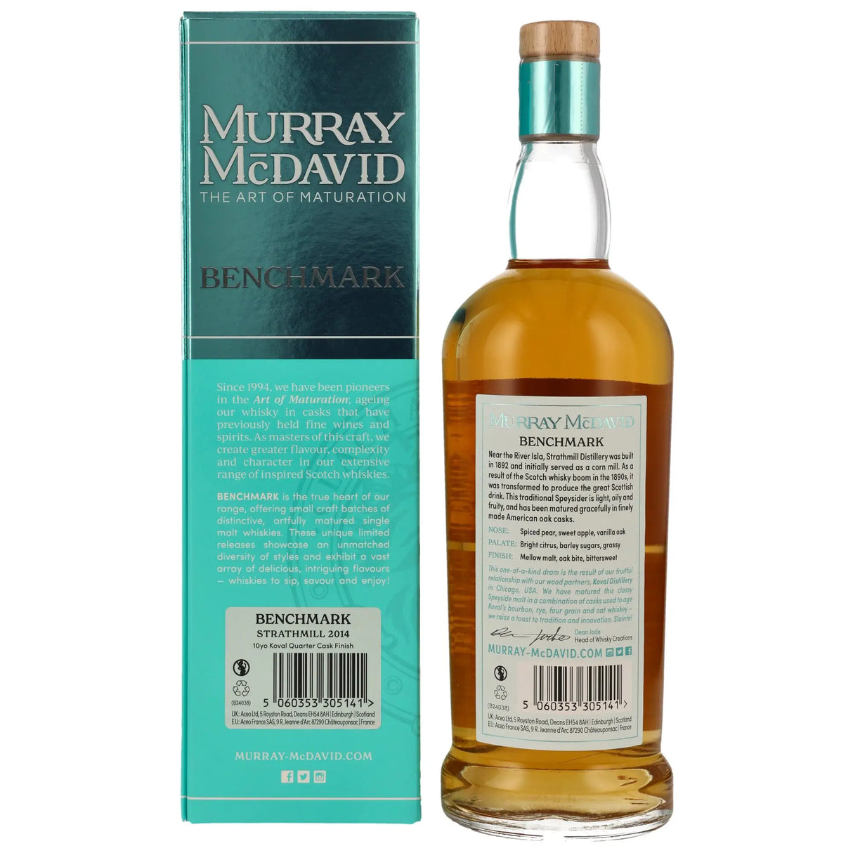 Strathmill 11 Jahre 2014/2024 Koval Quarter Cask Murray McDavid Benchmark