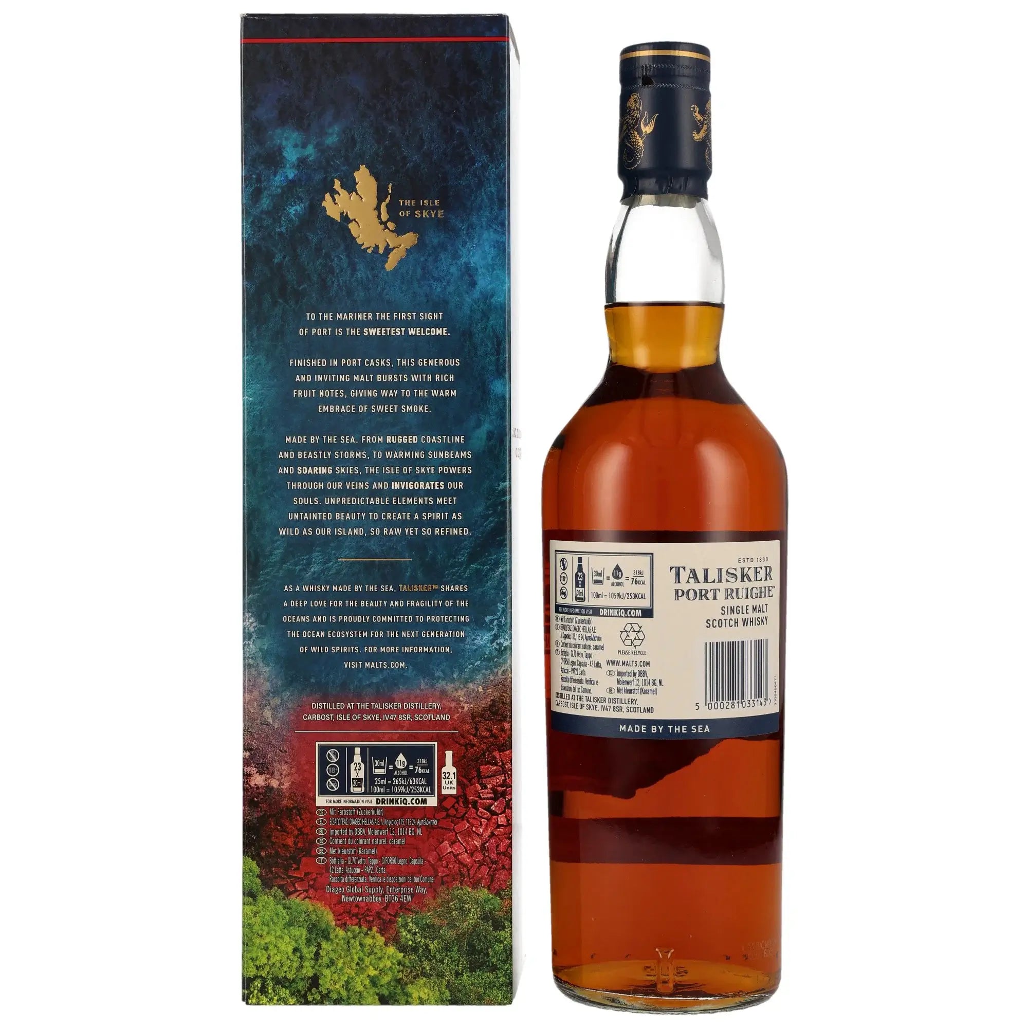 Talisker Port Ruighe Single Malt Scotch Whisky