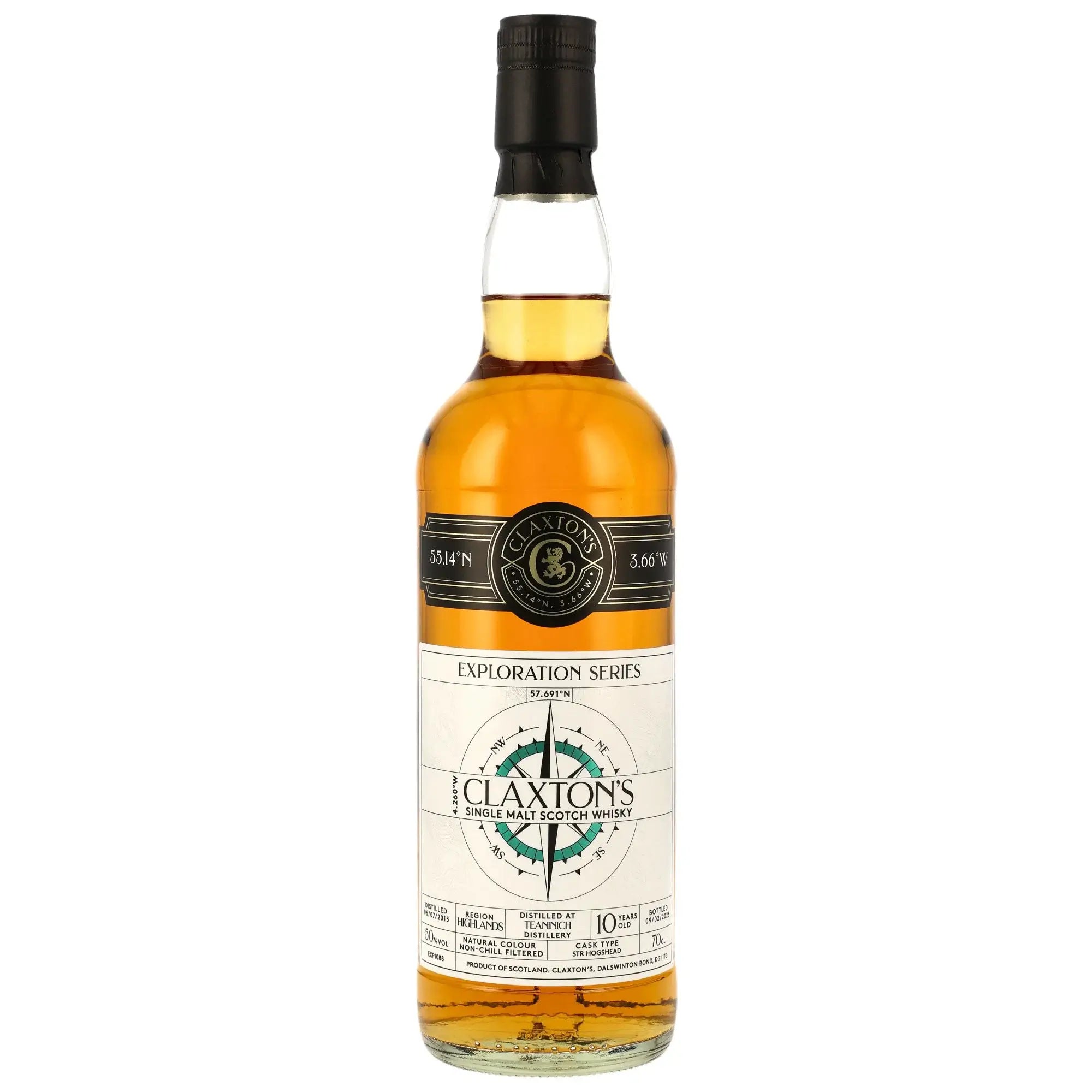Teaninich Exploration Series 10 Jahre 2015/2026 Single Malt Whisky von Claxtons