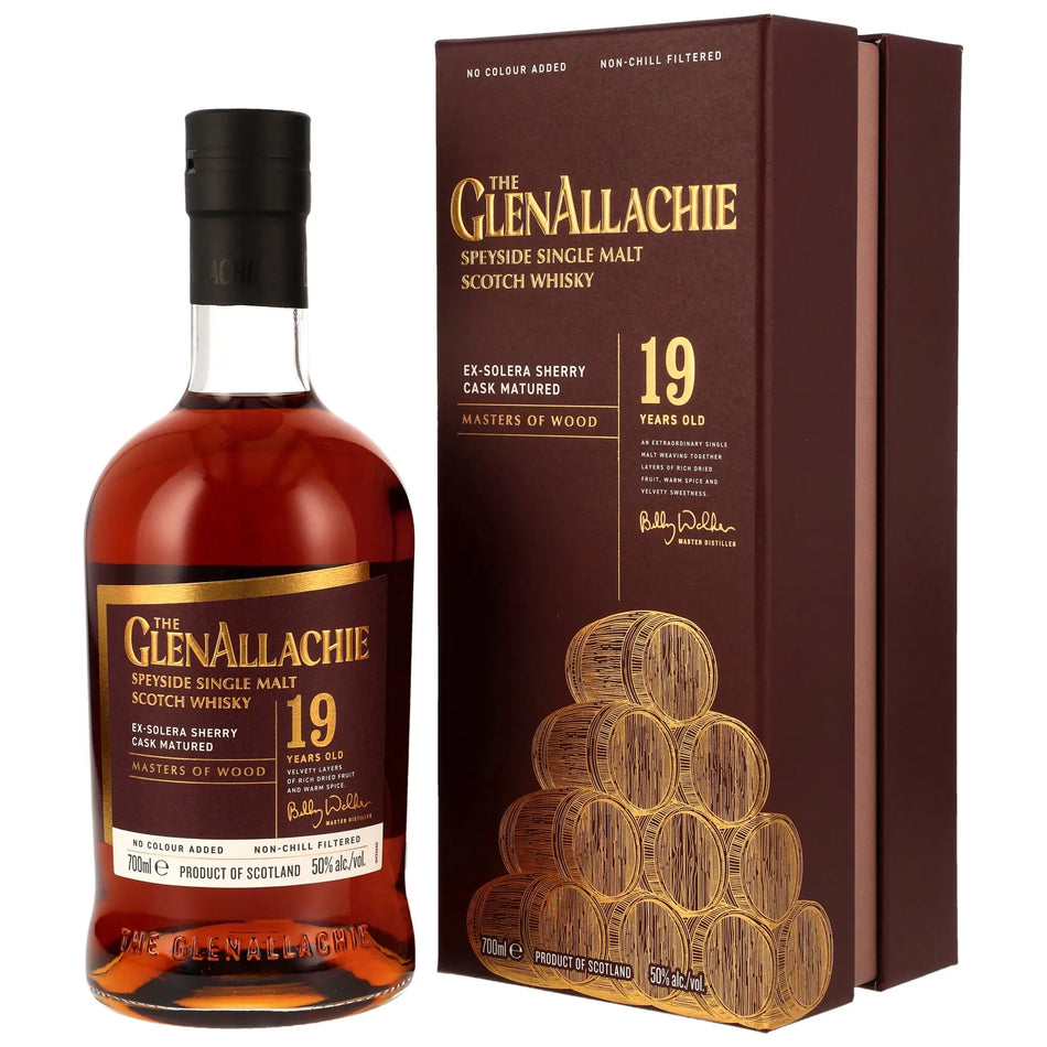 GlenAllachie Ex-Solera Sherry Masters of Wood 19 Jahre Speyside Whisky