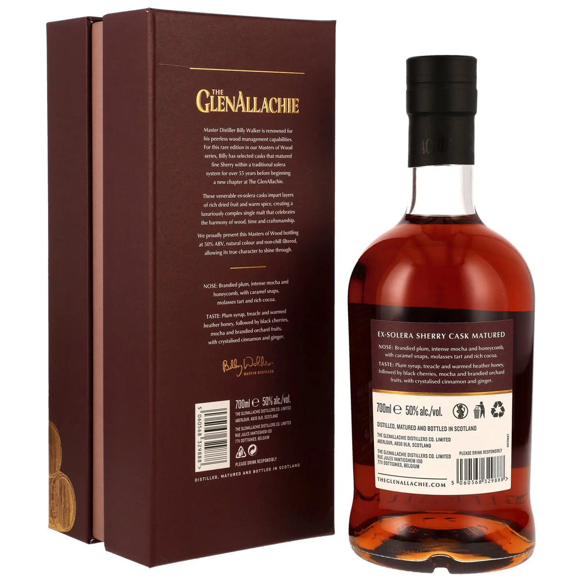 GlenAllachie Ex-Solera Sherry Masters of Wood 19 Jahre Speyside Whisky