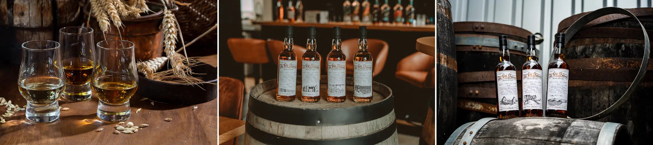The Old Friends Single Malt Scotch Whisky