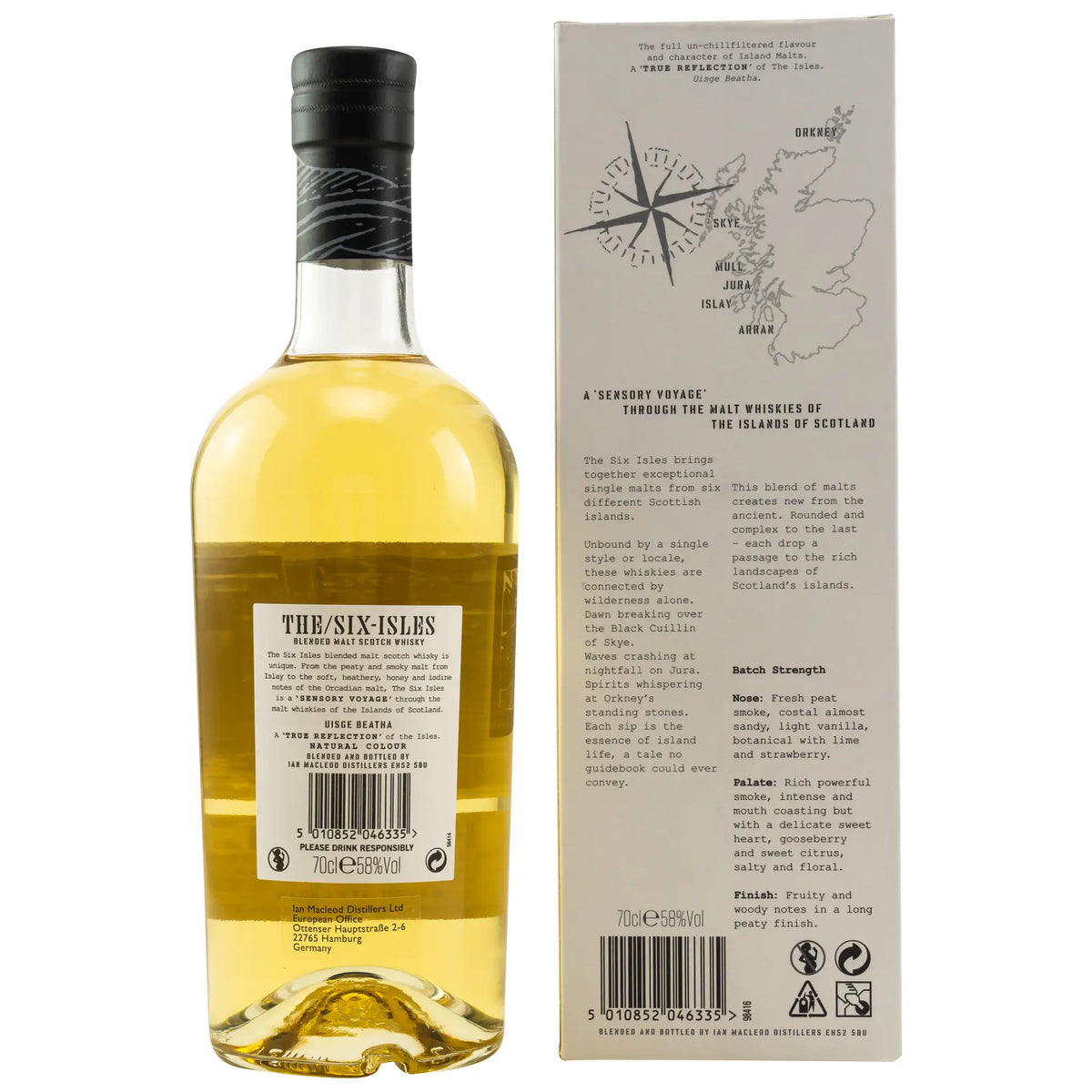 The Six Isles Batch Strength Blended Malt Scotch Whisky