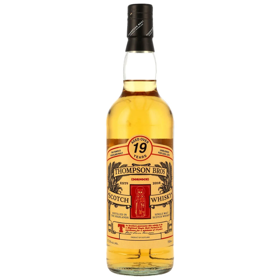 Highland Single Malt Whisky (Peated) 19 Jahre vom unabhängigen Abfüller Thompson Bros.