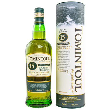 Tomintoul Peaty Tang 15 Jahre Peated Speyside Single Malt Whisky