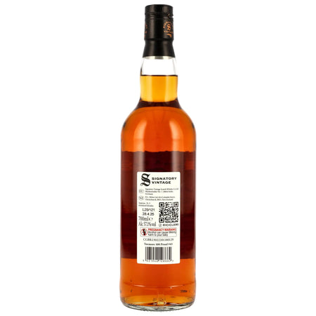 Rückseite der Whiskyflasche Tormore 100 Proof Edition #45 9 Jahre 2015/2025
