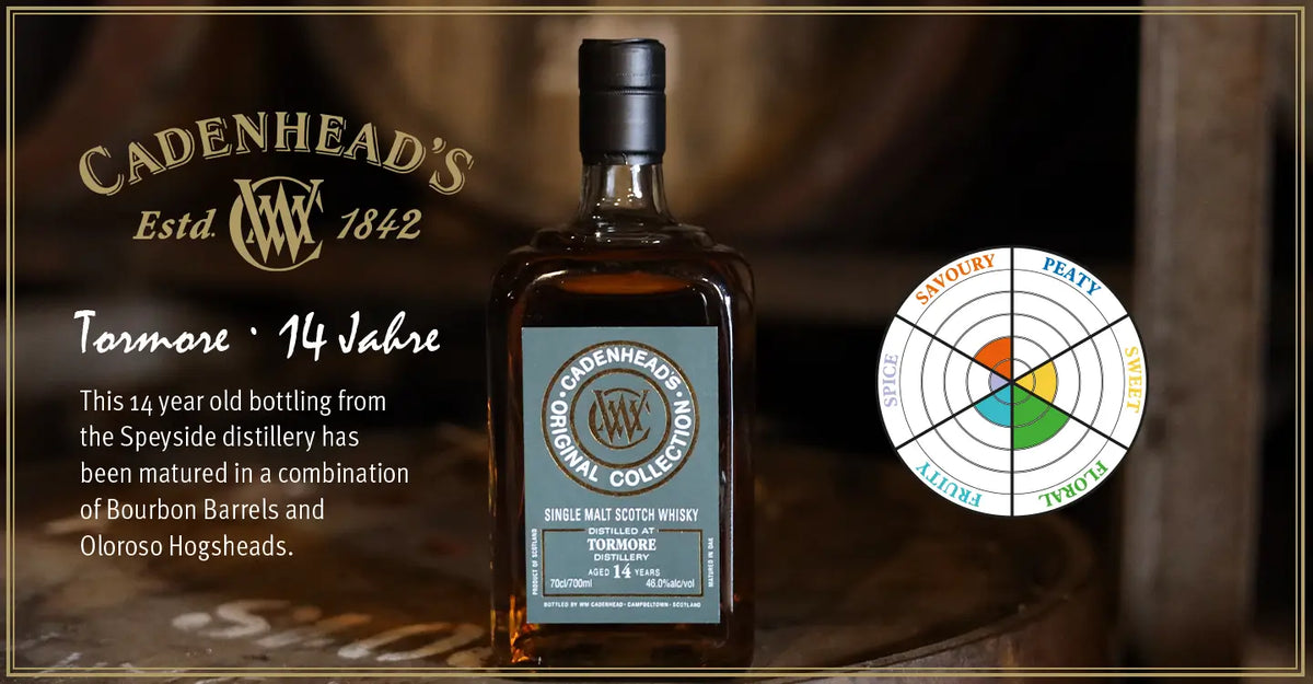 Tormore Cadenhead's Original Collection 14 Jahre Tasting Notes