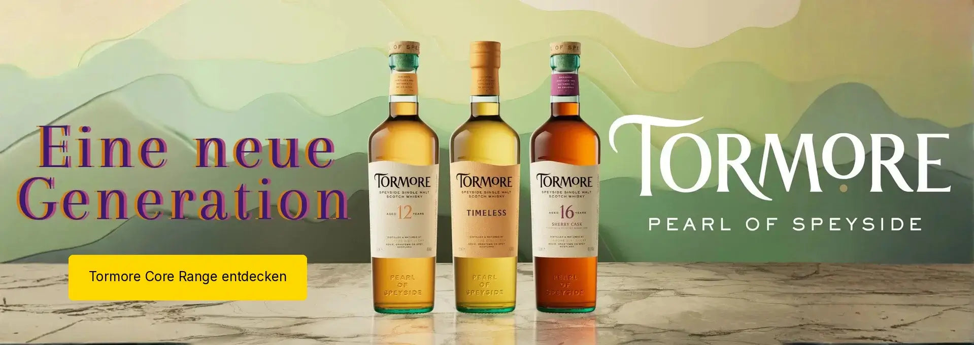 Die neue Tormore Core Range, Timeless, 12 Jahre, 16 Jahre