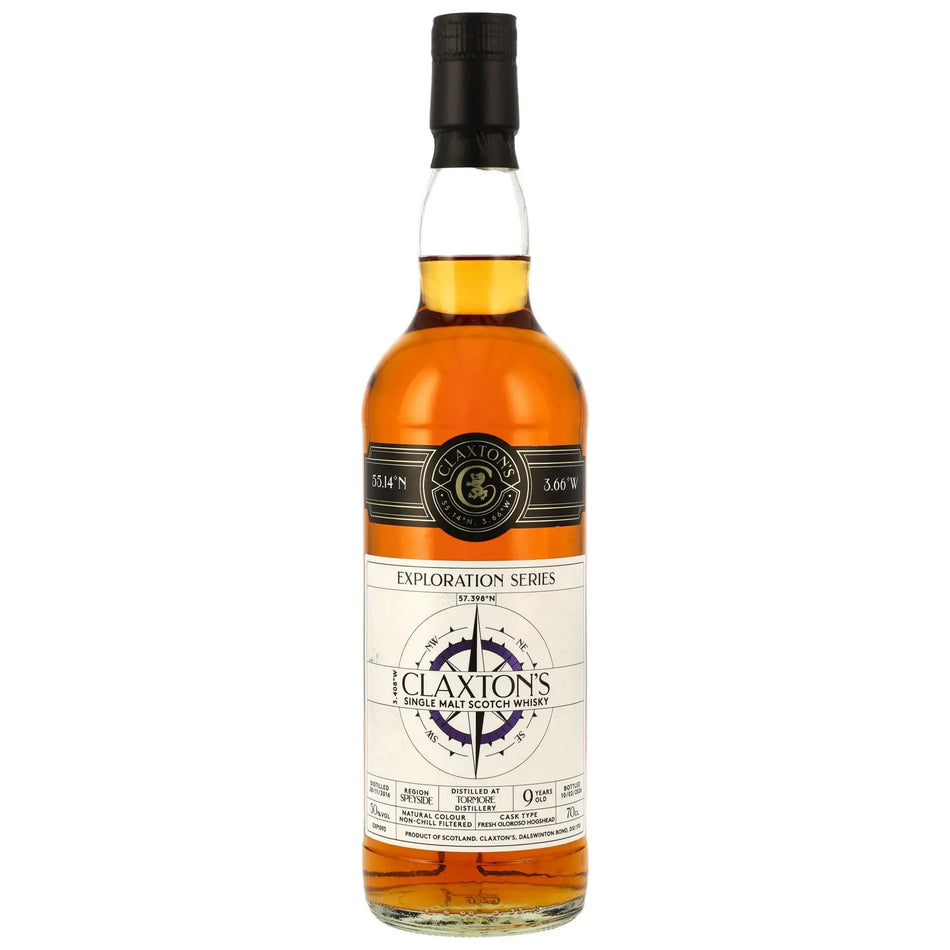 Tormore Exploration Series 9 Jahre 2016/2026 Single Malt Whisky von Claxton's