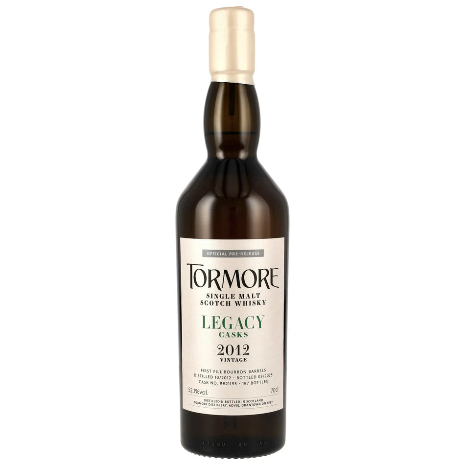 Tormore Legacy Casks 12 Jahre 2012/2025 Single Malt Whisky