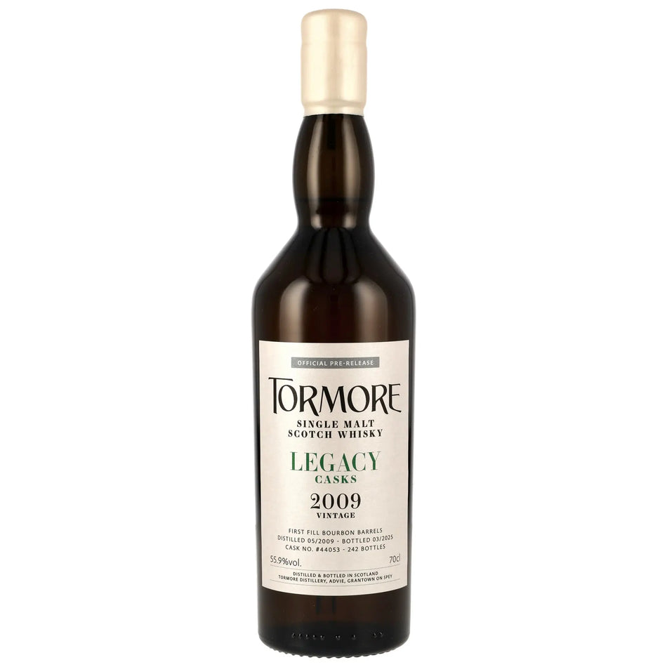 Tormore Legacy Casks 15 Jahre 2009/2025 Single Malt Whisky
