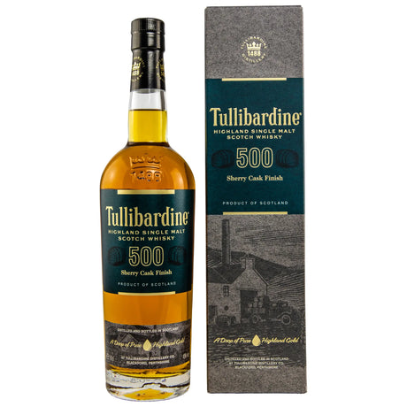 Tullibardine 500 Sherry Finish Highland Single Malt Scotch Whisky