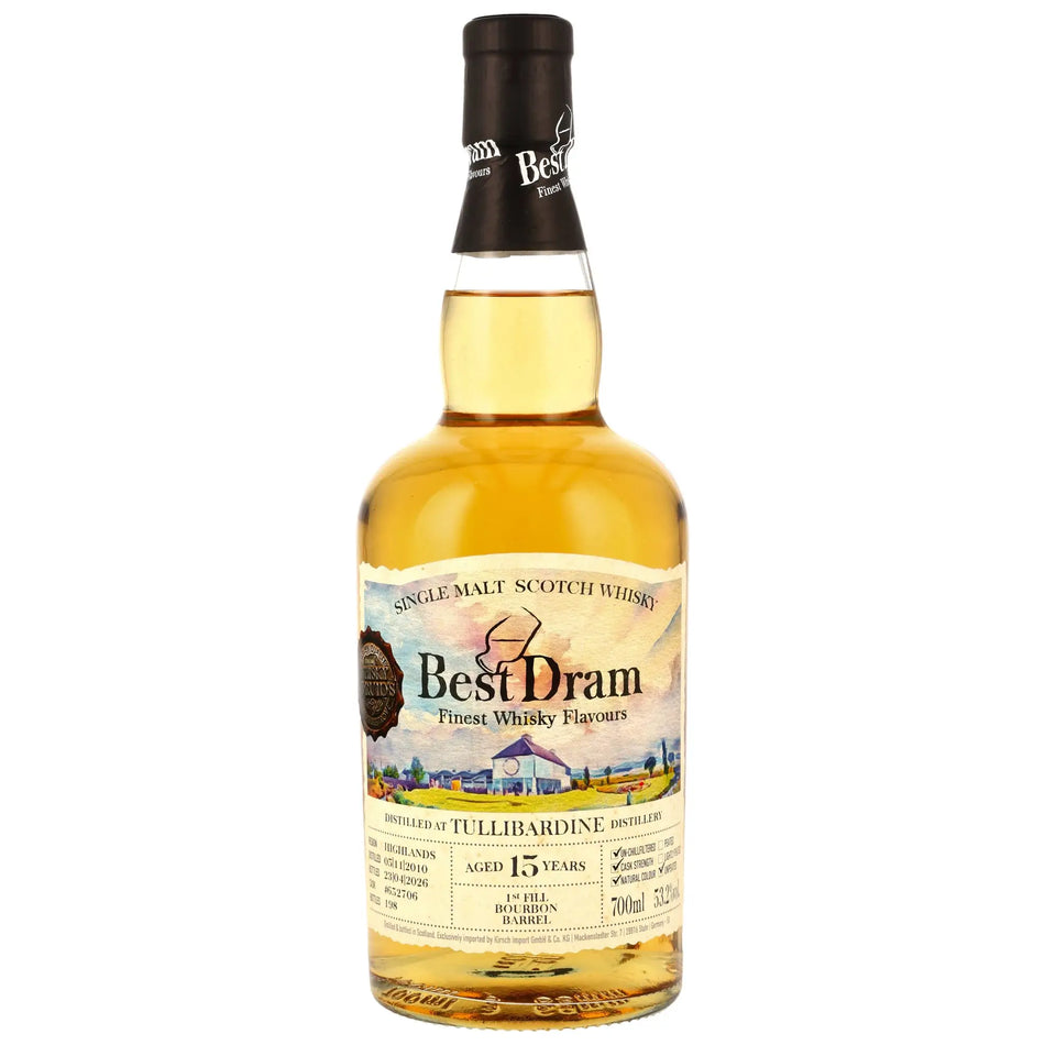 Tullibardine Best Dram 15 Jahre 2010/2026 Highland Whisky von Whisky Druid
