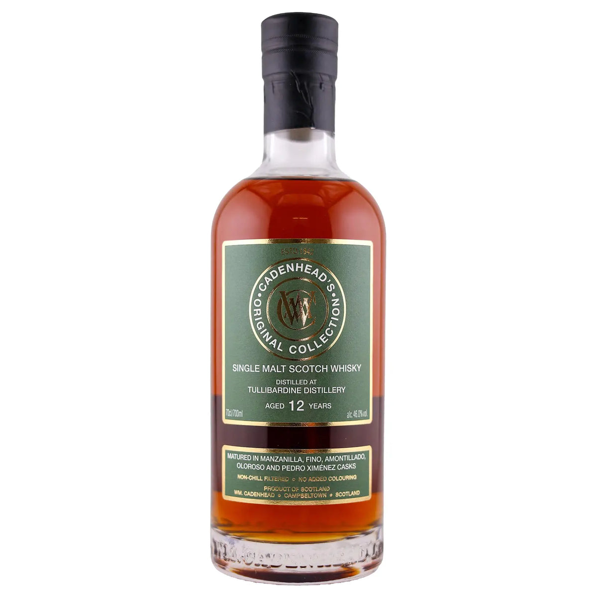 Tullibardine Spectrum Series 1.0 Cadenhead's Original Collection 12 Jahre