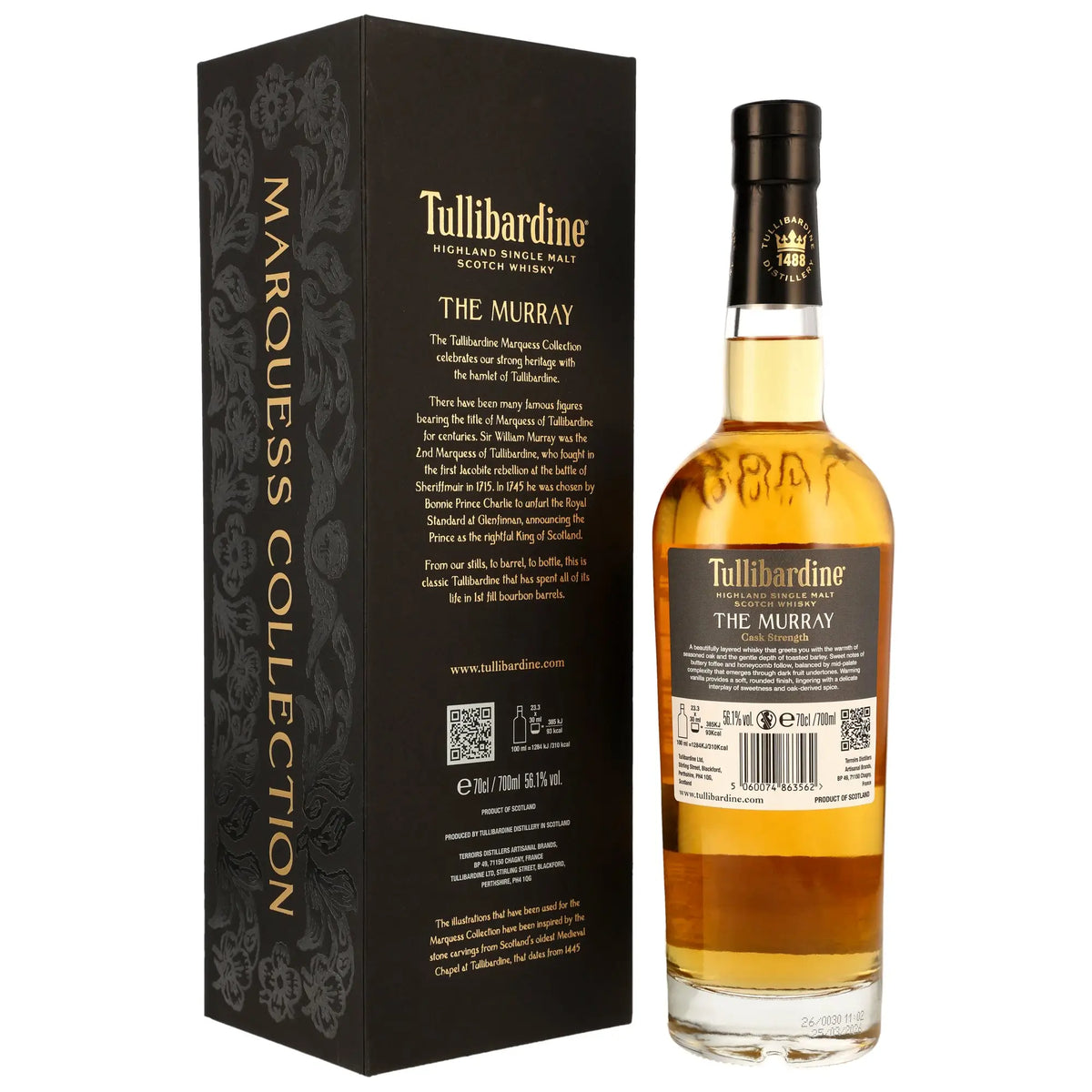 Tullibardine The Murray Cask Strength Edition Marquess Collection 2013/2026 Highland Single Malt Whisky