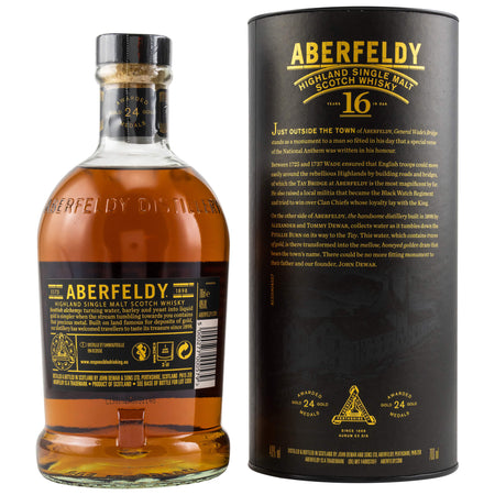 Aberfeldy 16 Jahre Highland Single Malt Scotch Whisky