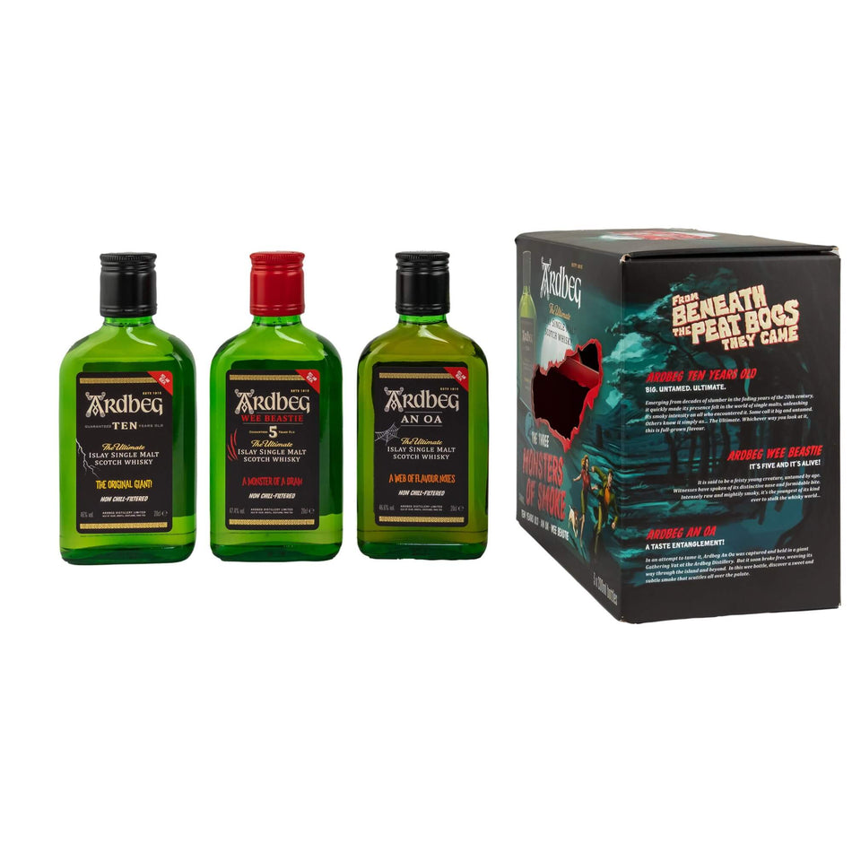 Ardbeg Monsters of Smoke Sortiment