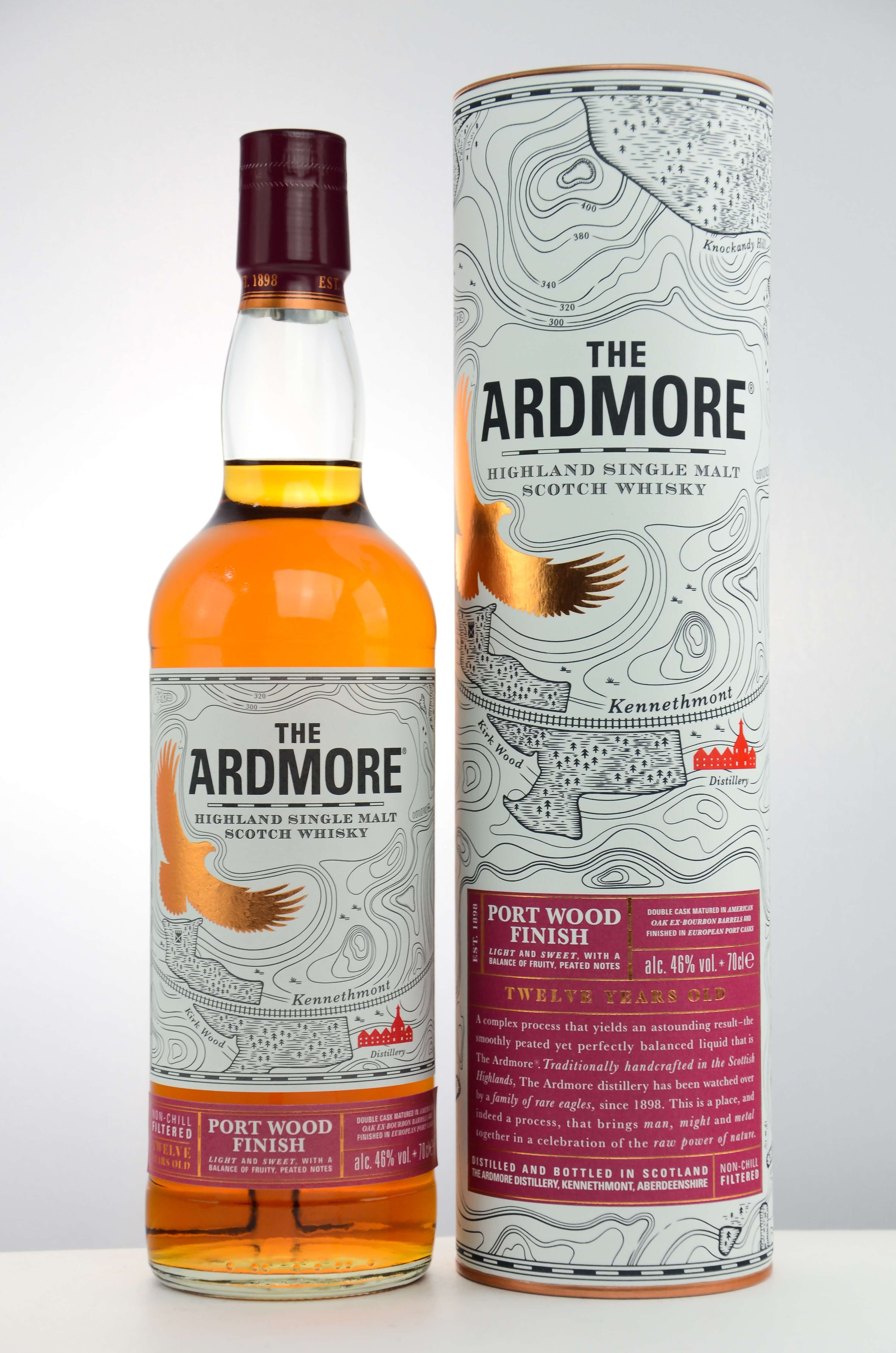 Ardmore 12 Jahre Port Wood Finish Highland Single Malt Scotch Whisky