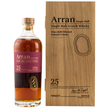 Arran 25 Jahre Single Malt Scotch Whisky