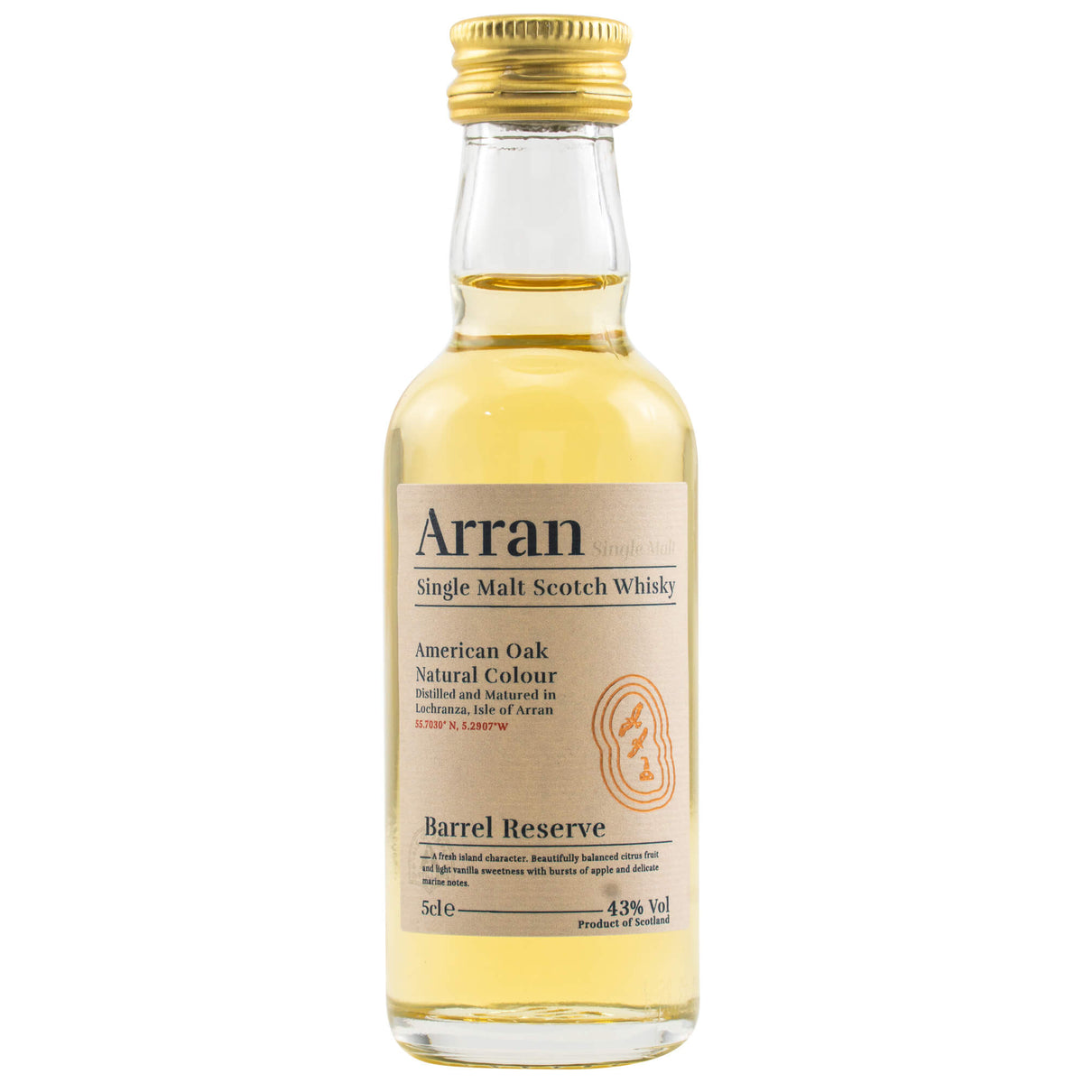 Arran Barrel Reserve Miniatur Single Malt Scotch Whisky
