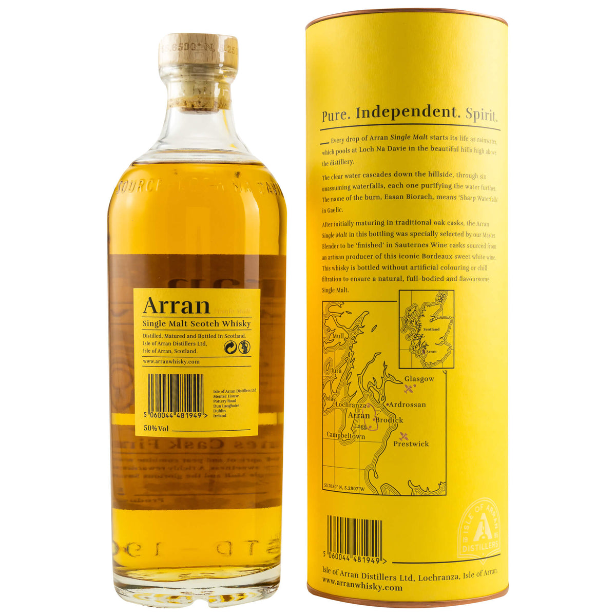 Arran Sauternes Cask Finish Single Malt Scotch Whisky