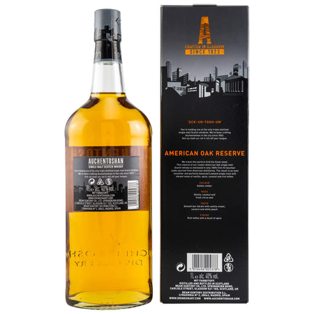 Auchentoshan American Oak Reserve Lowland Single Malt Scotch Whisky