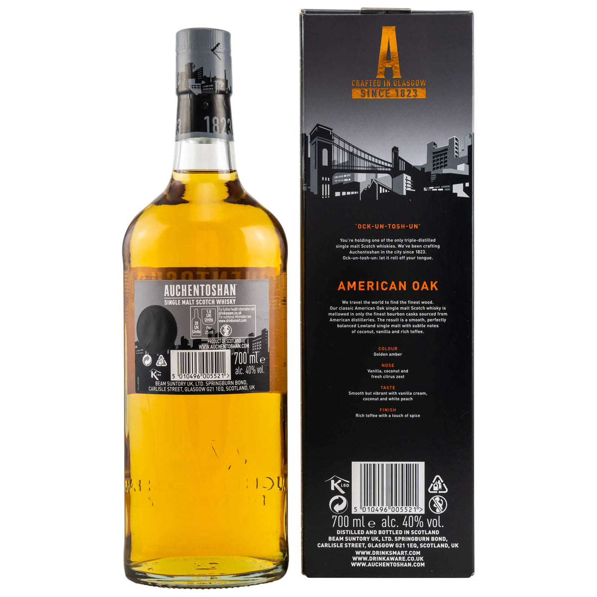 Auchentoshan American Oak Lowland Single Malt Scotch Whisky